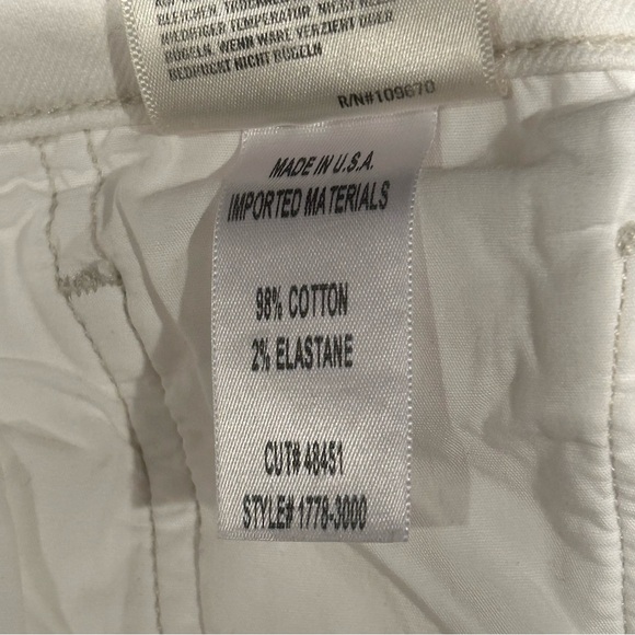 Citizens of Humanity Harlow Ankle High Rise Slim White‎ Jeans Womens Size 32 - Picture 11 of 11